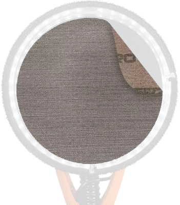 Шлифовальный круг (диск) на сетчатой основе ASPRO D225 мм, P180